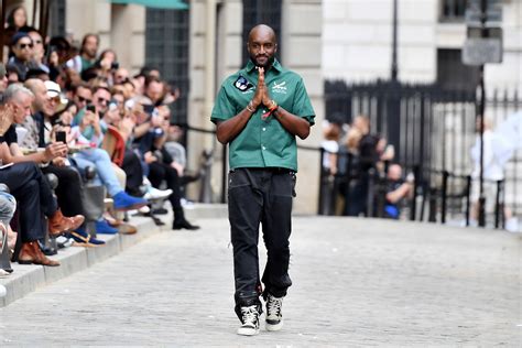 Virgil Abloh, artistic director for Louis Vuitton and Off